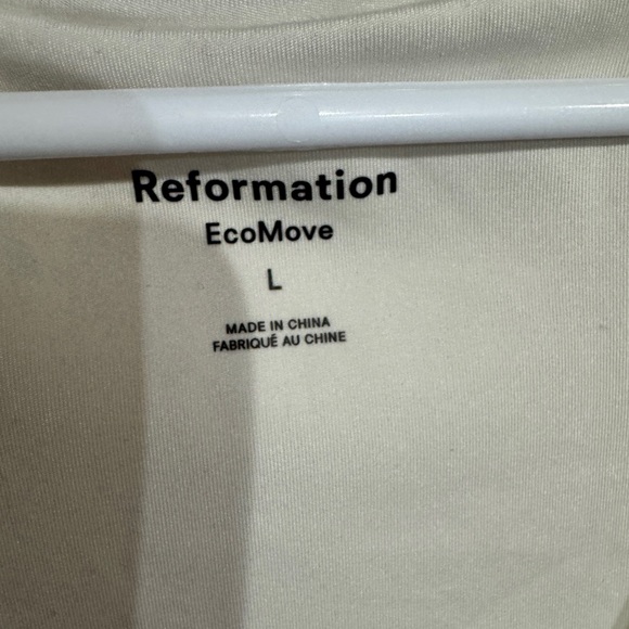 Reformation Active Bella Ecomove Active Dress in White size Large - Picture 7 of 9